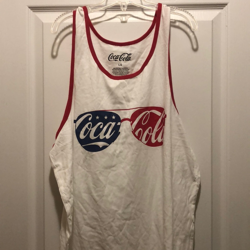 Coco Cola Tank Top Shirt Men’s Large